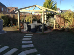 Hexagonal-Pergola