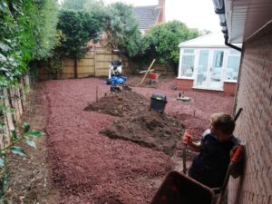 garden re design project warwick before 3