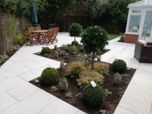 garden redesign project warwick after