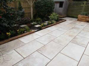 porcelain paving and planting leamington after 2