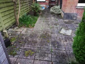 porcelain paving and plantng leamington before 3